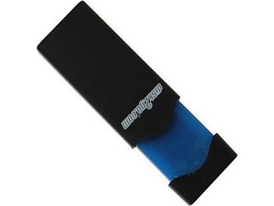 DISK2GO qlik - USB-Stick  (256 GB, Schwarz/Blau)