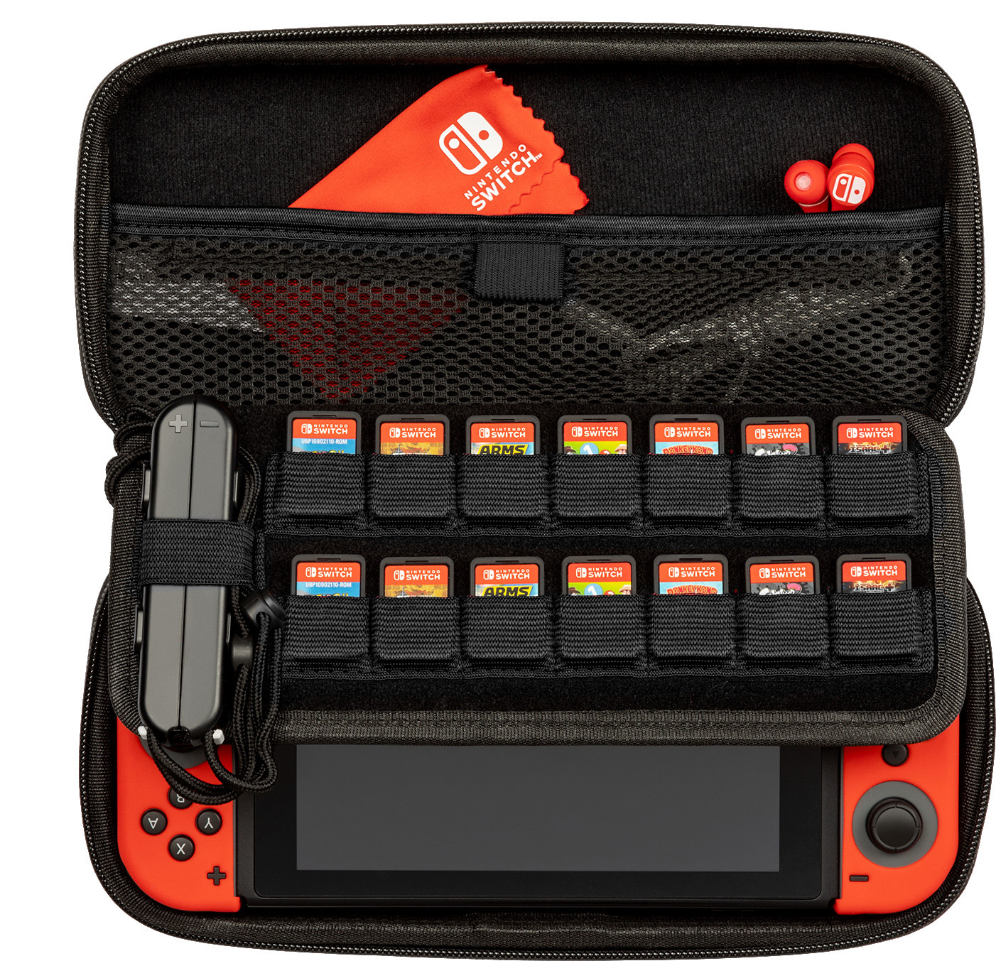 PDP Grau LLC Tasche Konsolen-Tasche für Switch, Nintendo Elite Deluxe