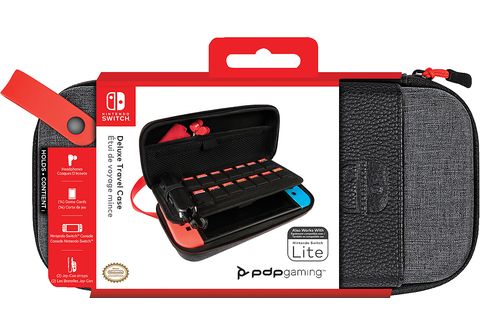 PDP LLC Konsolen-Tasche Elite Deluxe Tasche für Nintendo Switch, Grau  Nintendo Switch Zubehör | MediaMarkt