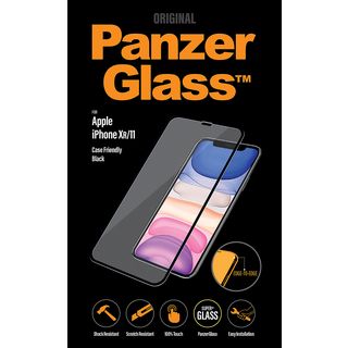 PANZERGLASS Apple iPhone Xr/11 Zwart Case Friendly