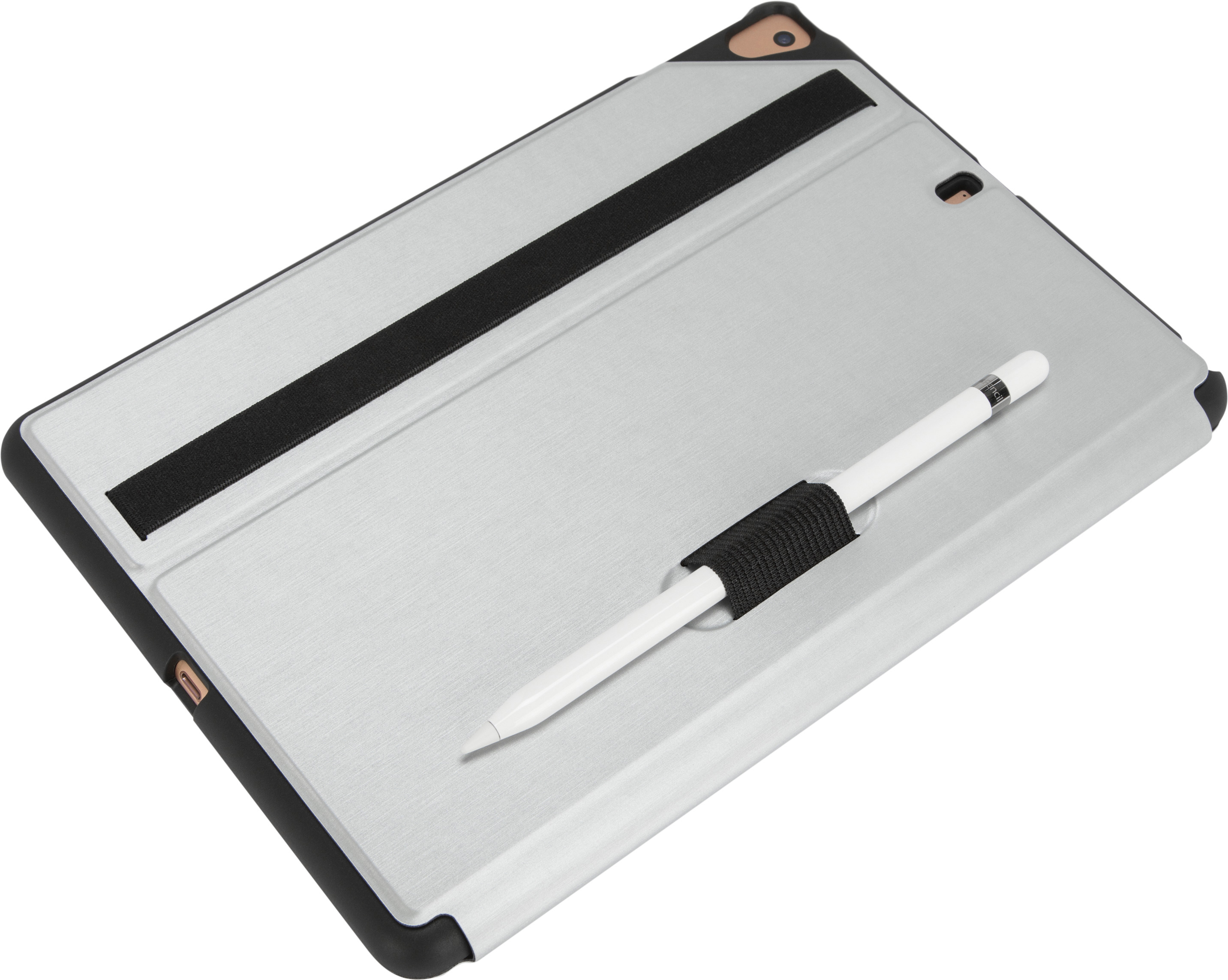 TARGUS Click-In THZ85011GL, Full Cover, Apple, Apple iPad (7. Gen) 10.2'', iPad Air 10.5''und iPad Pro 10.5'', Silber