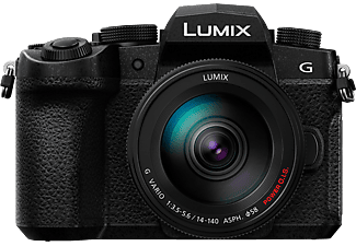 PANASONIC Lumix DC-G91 Body + Lumix G Vario 14-140 mm / F3.5-5.6 ASPH. II / POWER O.I.S. - Fotocamera Nero