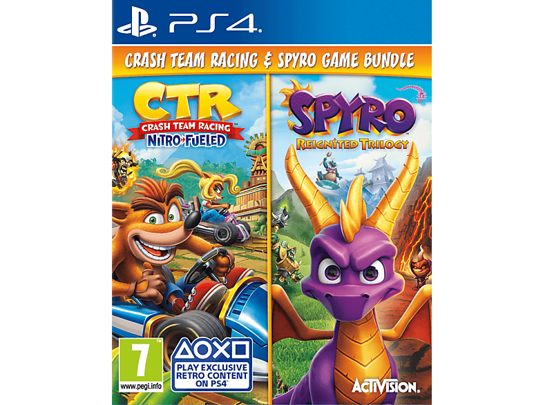 Crash Team Racing Nitro-fueled + Spyro Playstation 4