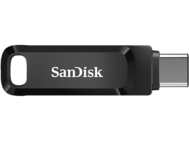 SANDISK Ultra® Dual Drive Go USB Stick, 256 GB, 150 MB/s, Schwarz |  MediaMarkt