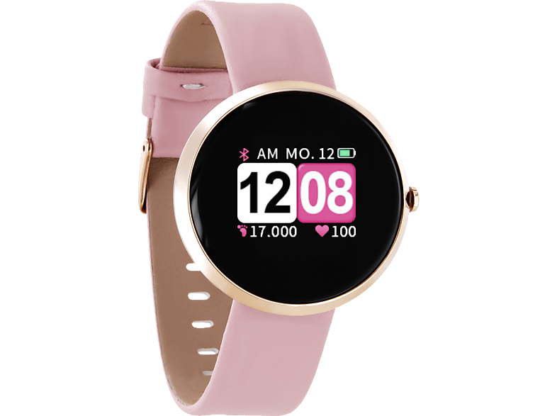xlyne siona xw fit smartwatch rose