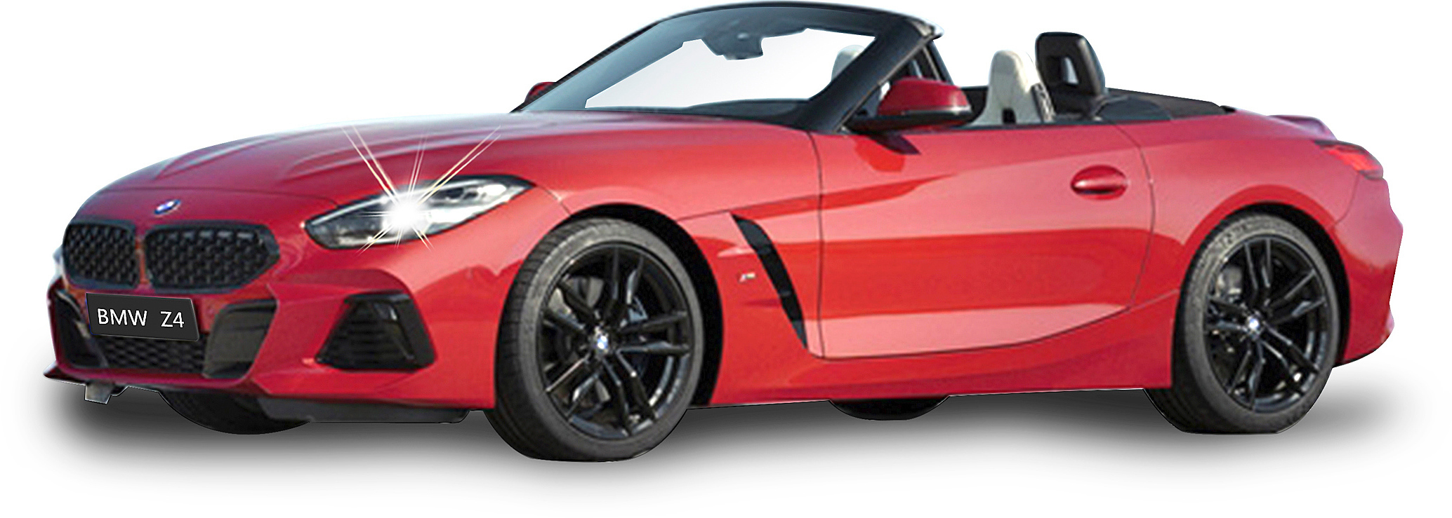 JAMARA BMW Z4 Roadster 1:14 Tür manuell rot 2,4G A Ferngesteuertes Fahrzeug, Rot