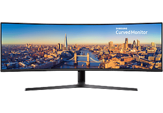 SAMSUNG LC49J890DKU - Monitor, 49 ", UHD 4K, 144 Hz, Nero