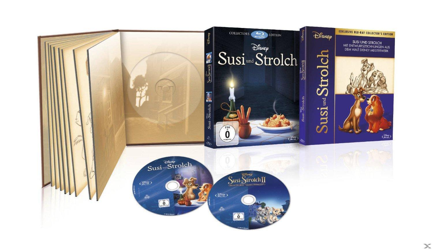 Susi & Strolch 1 & 2 (Digibook) Blu-ray