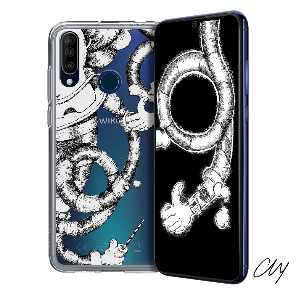WIKO View 3 Special Edition Dots in Details 64 GB Anthracite Blue Dual SIM