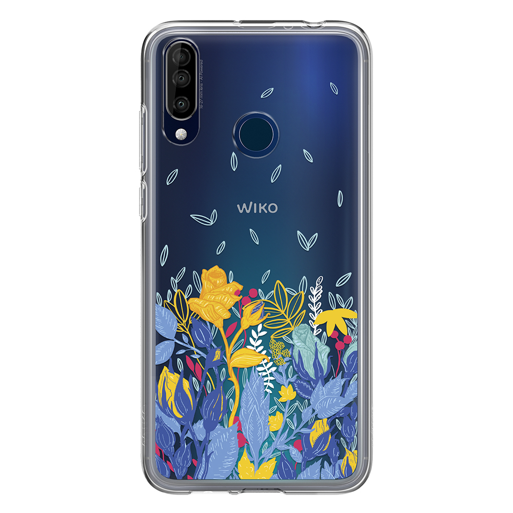 WIKO View 3 Special Edition Blooming Immersion 64 GB Anthracite Blue Dual SIM