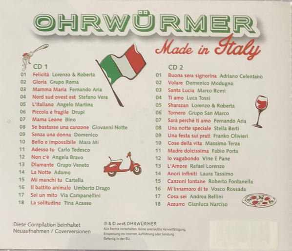 VARIOUS - Ohrwürmer-Made In Italy  - (CD)