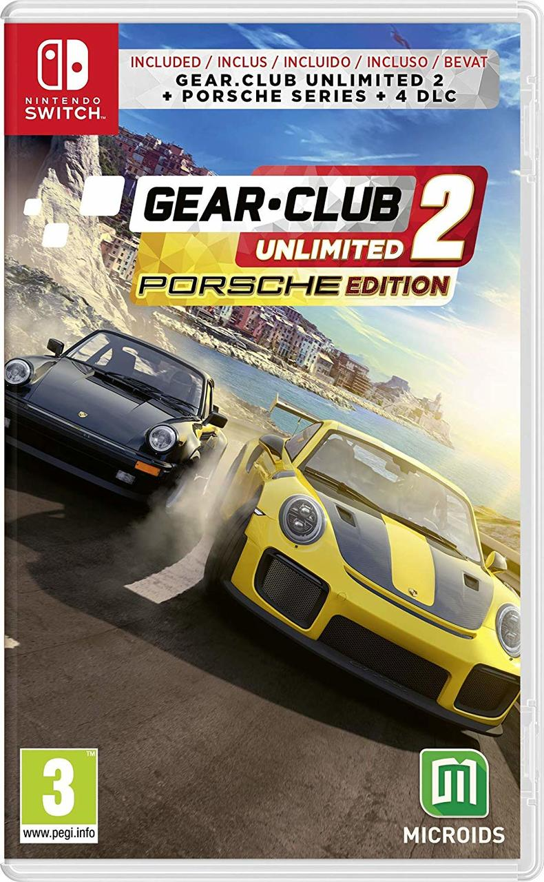 Nintendo Switch Gear Club Unlimited 2 (Porsche Edition)
