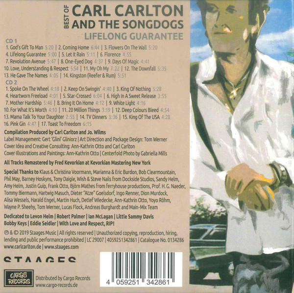 Carl Carlton, The Songdogs - Lifelong Guarantee-The Best Of  - (CD)