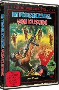 DVD-Hülle mit einem Filmplakat. Das Plakat zeigt Soldaten und eine Frau.