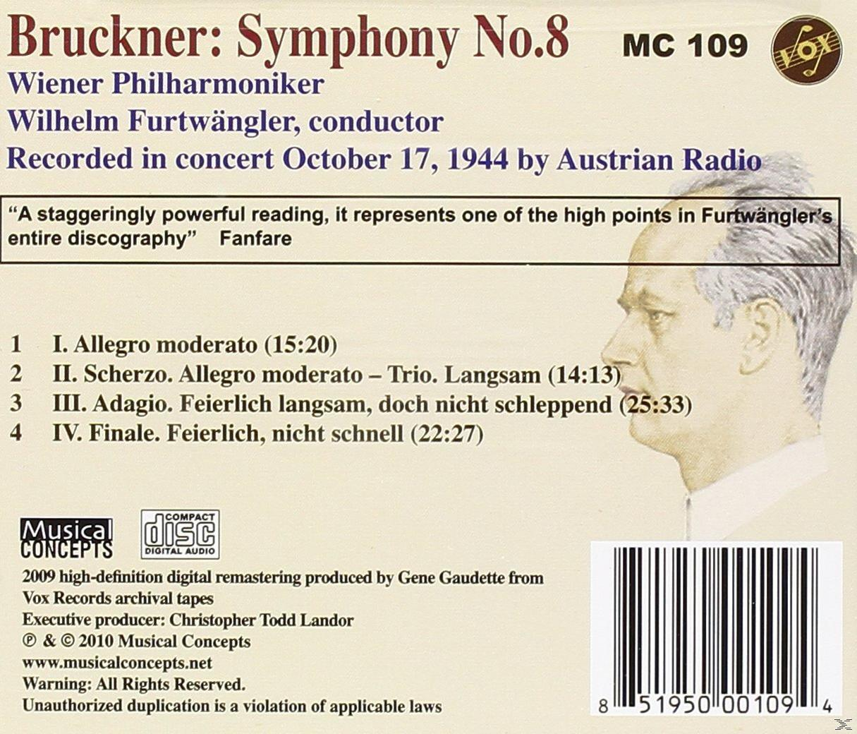 Wiener Philharmoniker - Sinfonie 8  - (CD)