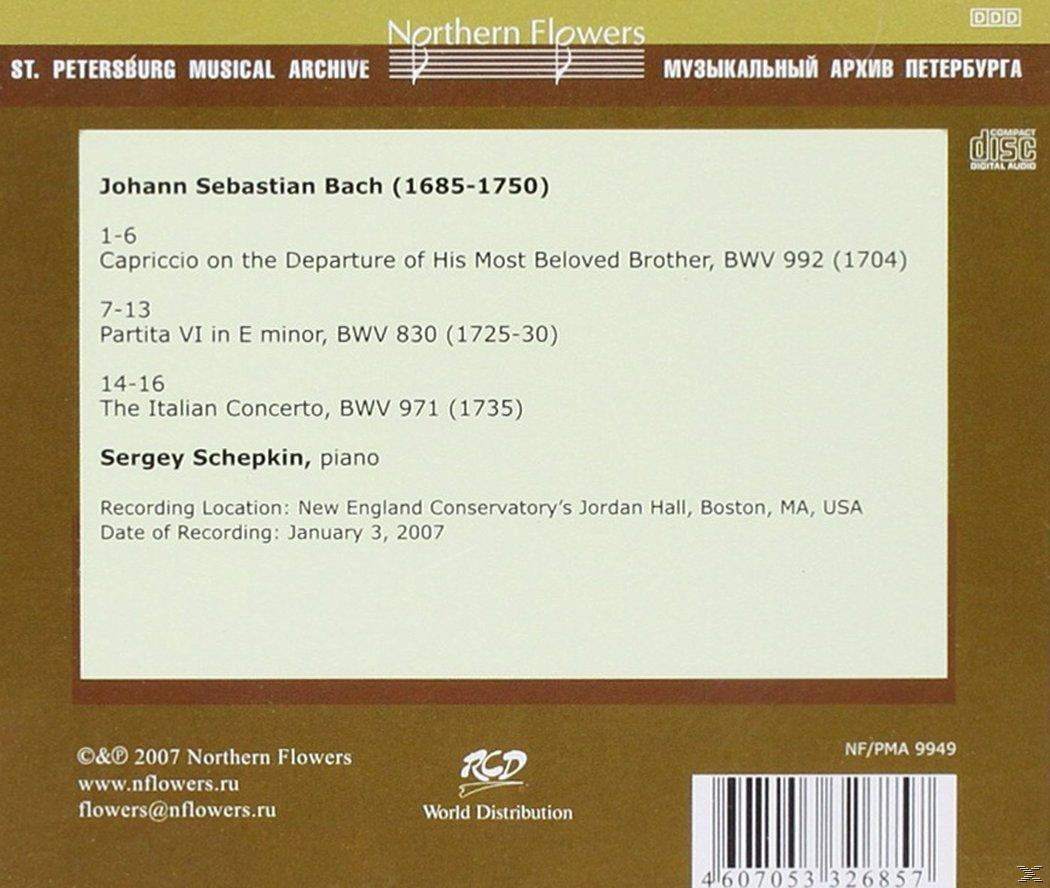 Sergey Schepkin - Bach Klavierwerke Vol.1  - (CD)