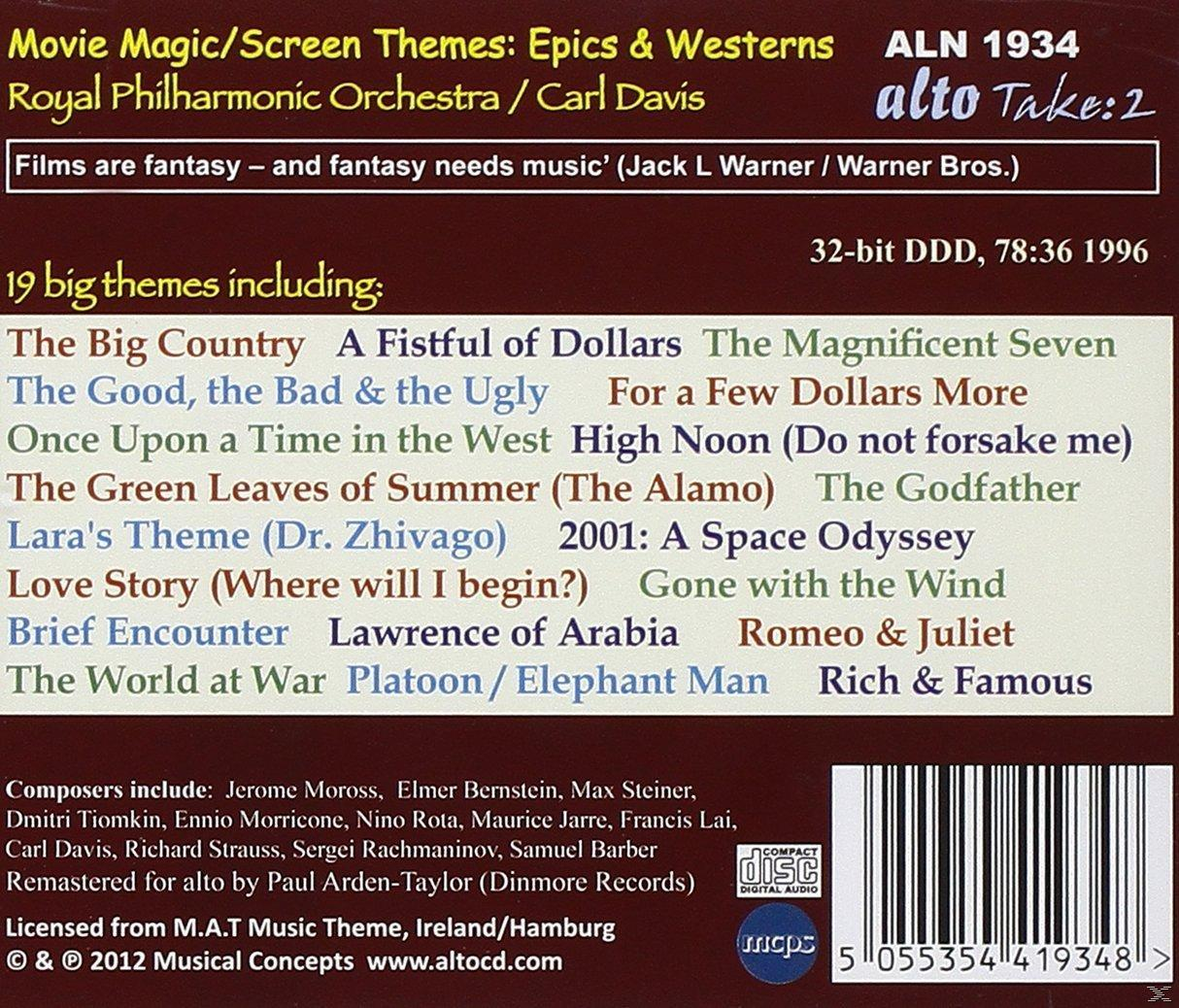 Royal Philharmonic Orchestra - Magic Movie: Epics and Western  - (CD)
