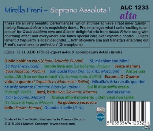 Mirella Freni, Diverse Orchester - Soprano Assoluta !  - (CD)