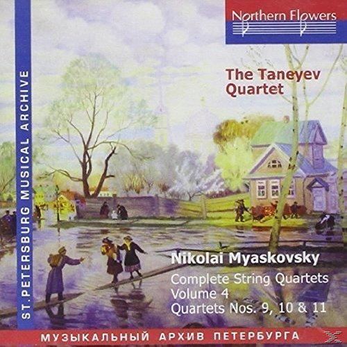 Taneyev Quartet - Complete String Quartets.Vol.4  - (CD)