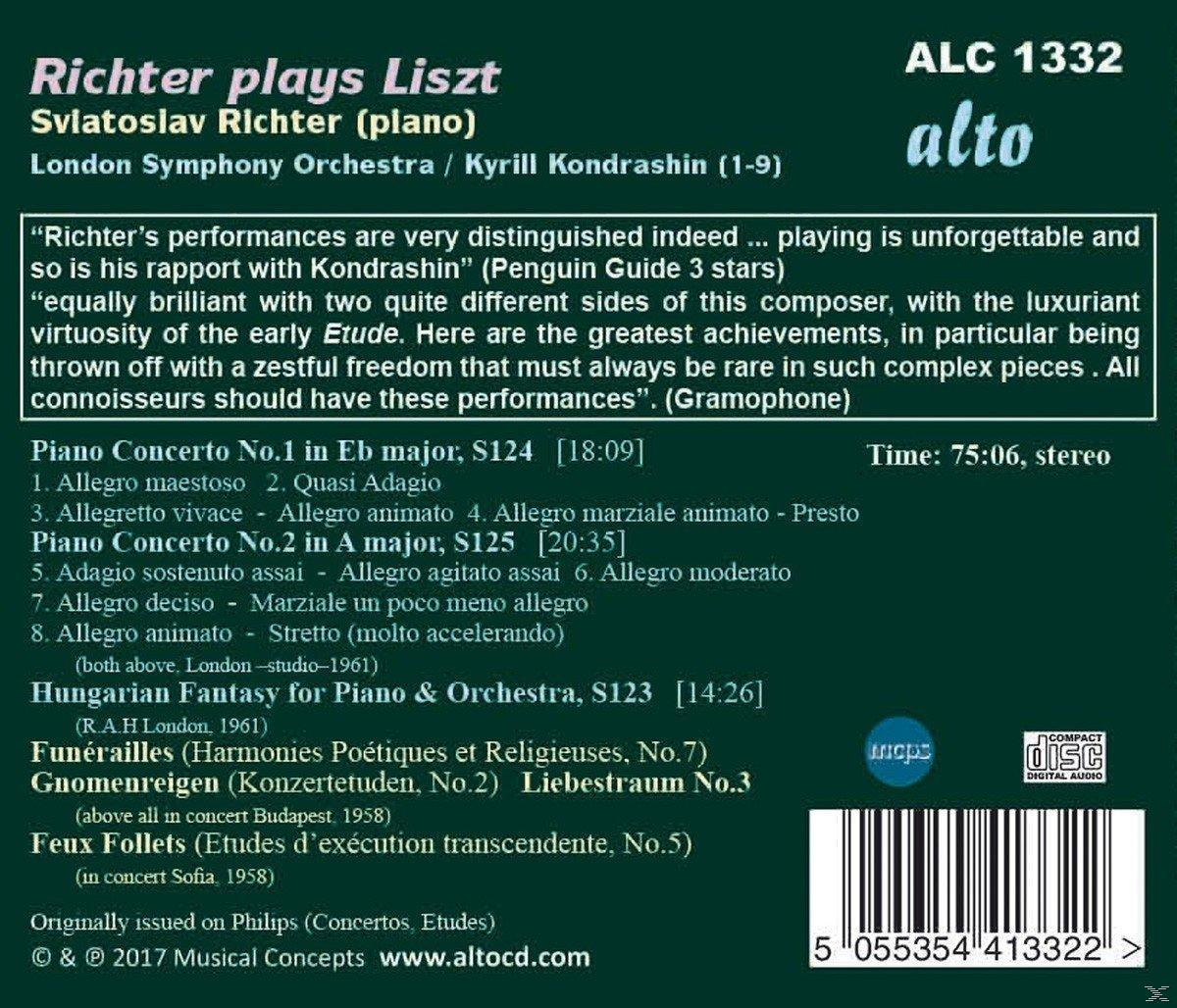 Sviatoslav Richter, London Symphony Orchestra - Richter plays Liszt  - (CD)