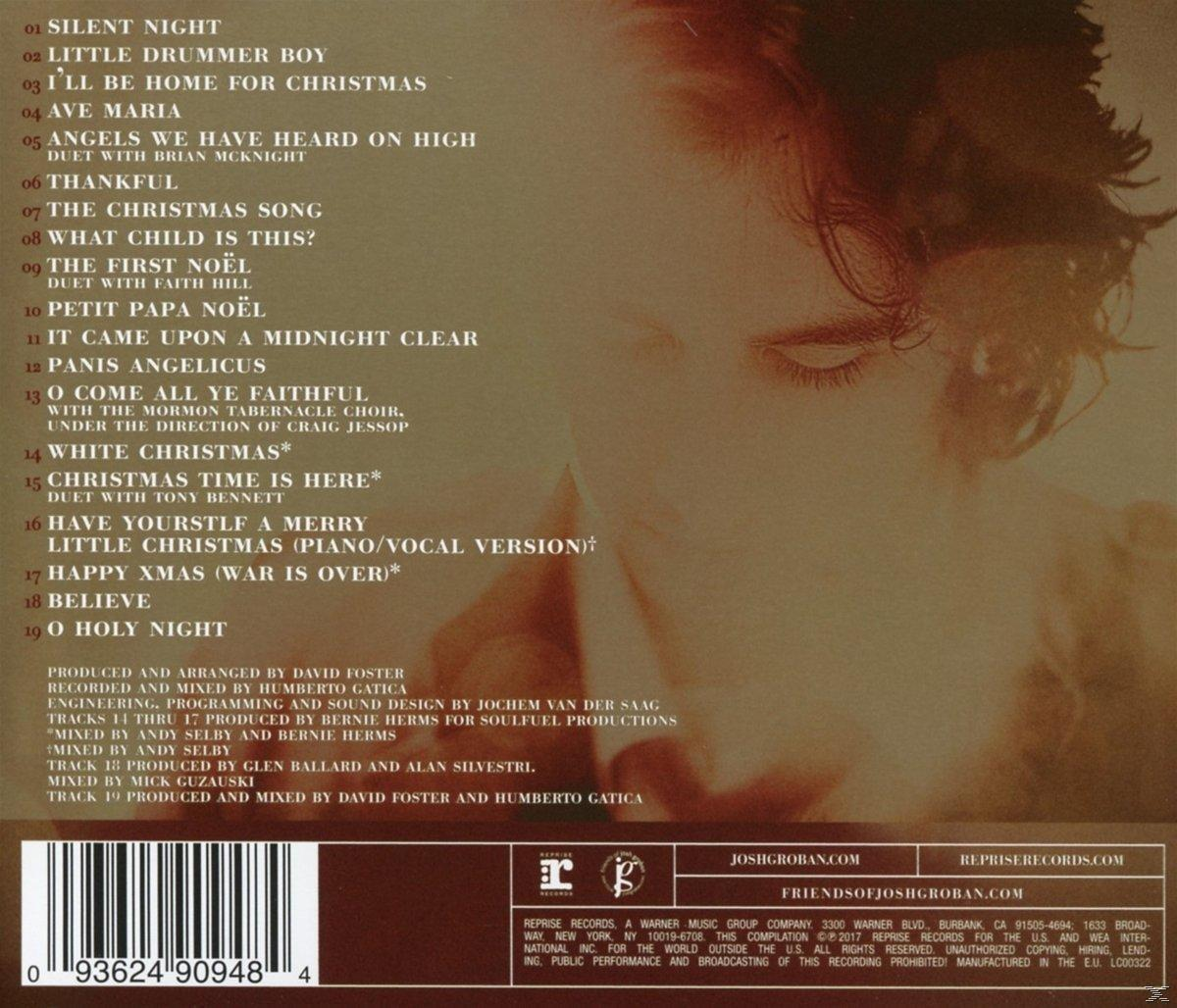 Albumcover mit Text und dem Gesicht einer Person. Rückseite mit einer Liste der Songs.