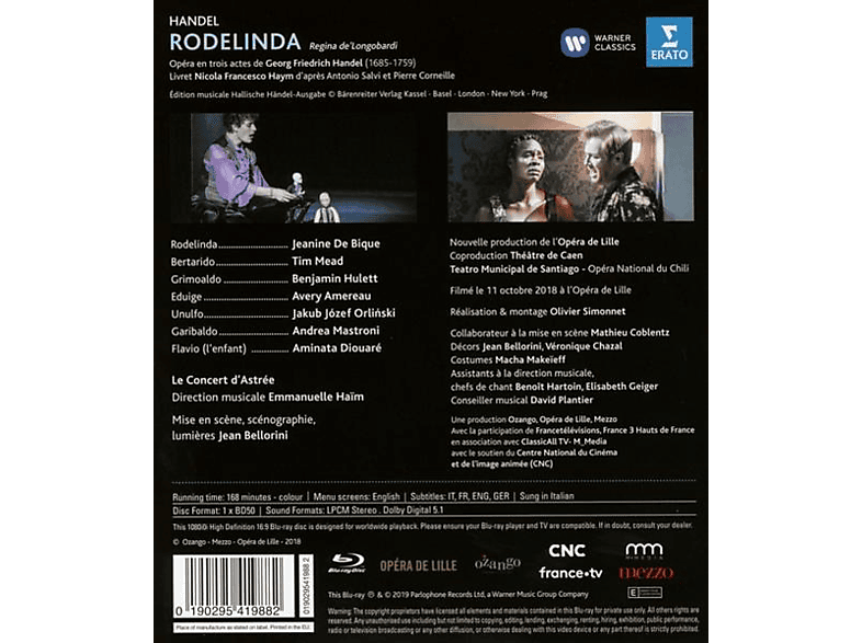 - Haim - (Blu-ray) Rodelinda Emmanuelle