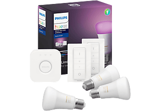 PHILIPS HUE Hue White and Color Ambiance Starter Kit - Ampoule (Blanc)