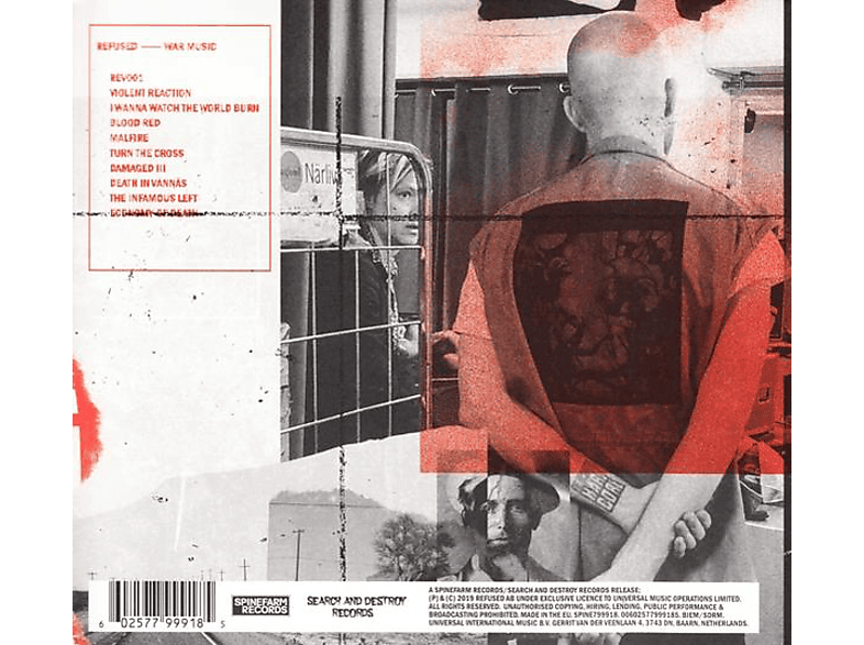 Refused - WAR MUSIC - (CD)