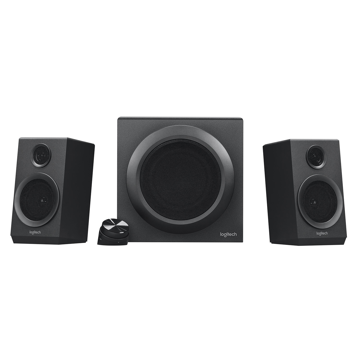 LOGITECH Z333 Multimedia Lautsprecher (2.1 Lautsprecher, Schwarz