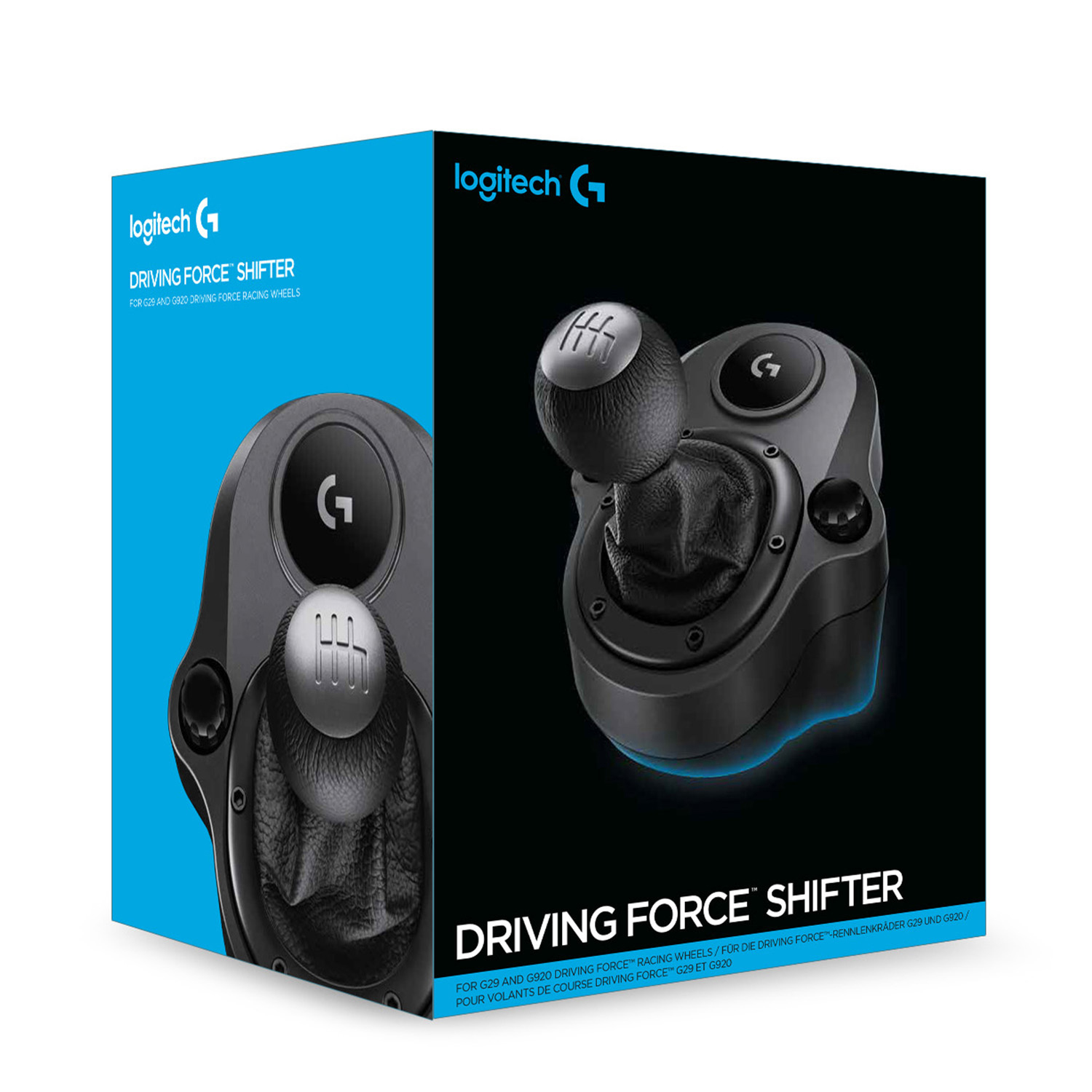 Box eines Driving Force Shifters.
