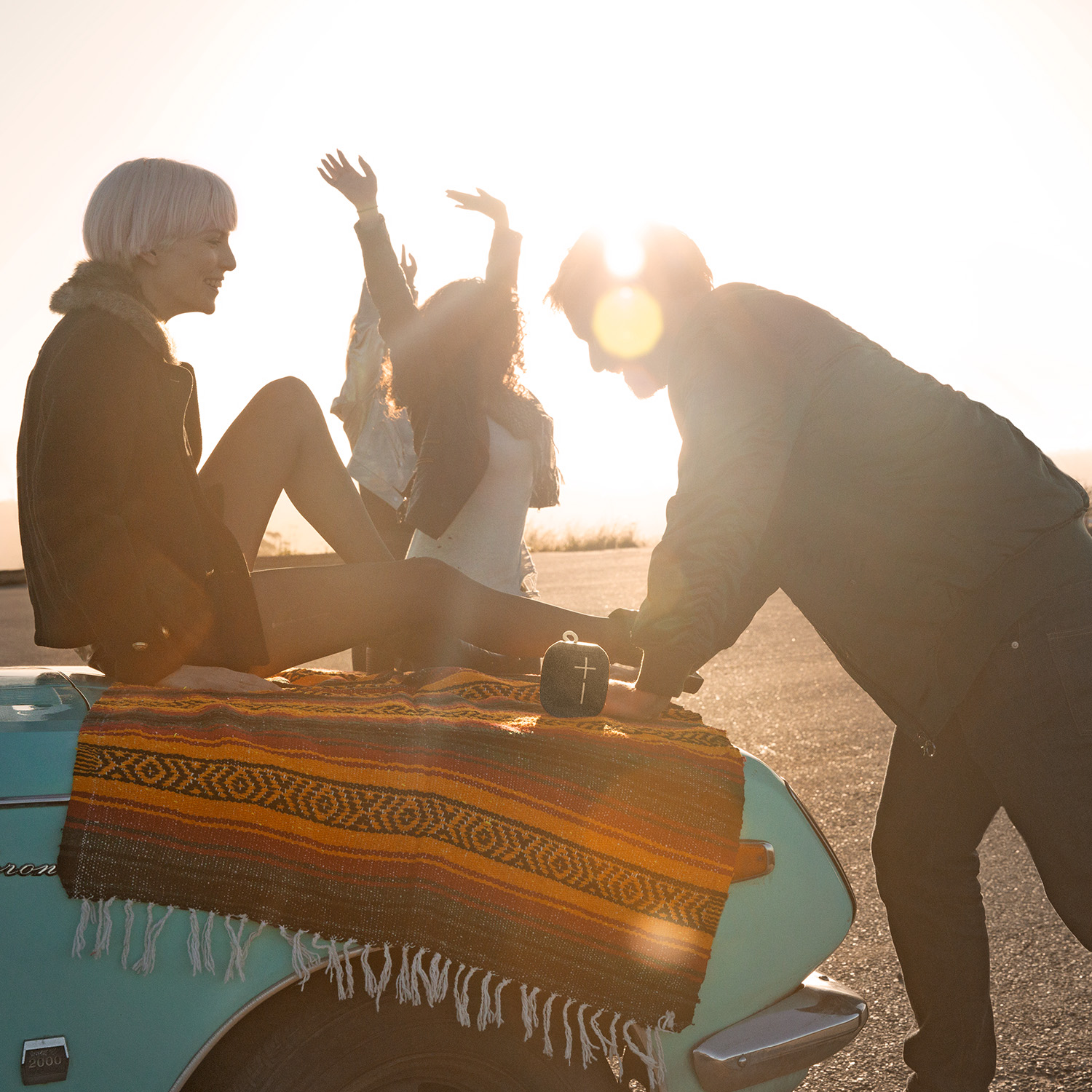 ULTIMATE EARS WONDERBOOM Bluetooth Lautsprecher, Phantom Schwarz, Wasserfest