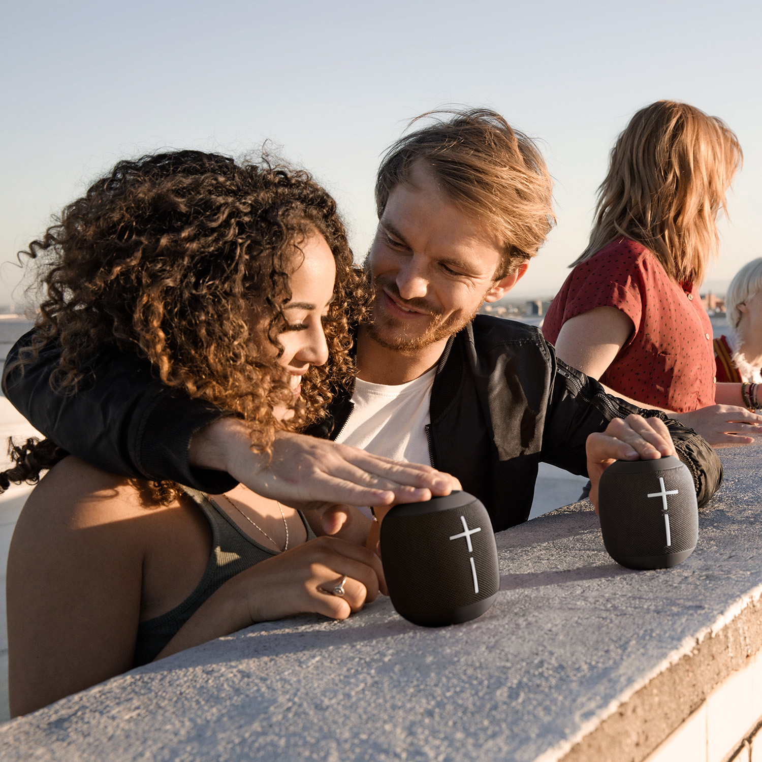 ULTIMATE EARS WONDERBOOM Bluetooth Lautsprecher, Phantom Schwarz, Wasserfest