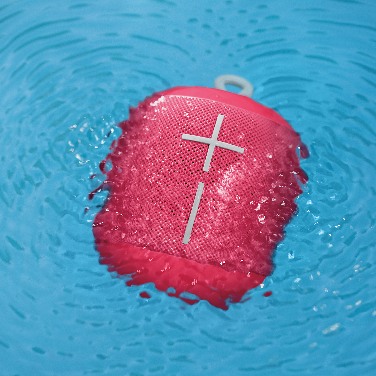 ULTIMATE EARS WONDERBOOM Bluetooth Lautsprecher, Pink, Wasserfest