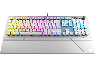 ROCCAT Vulcan 122 Aimo - Clavier, Fil, QWERTZ, Mechanical, Blanc