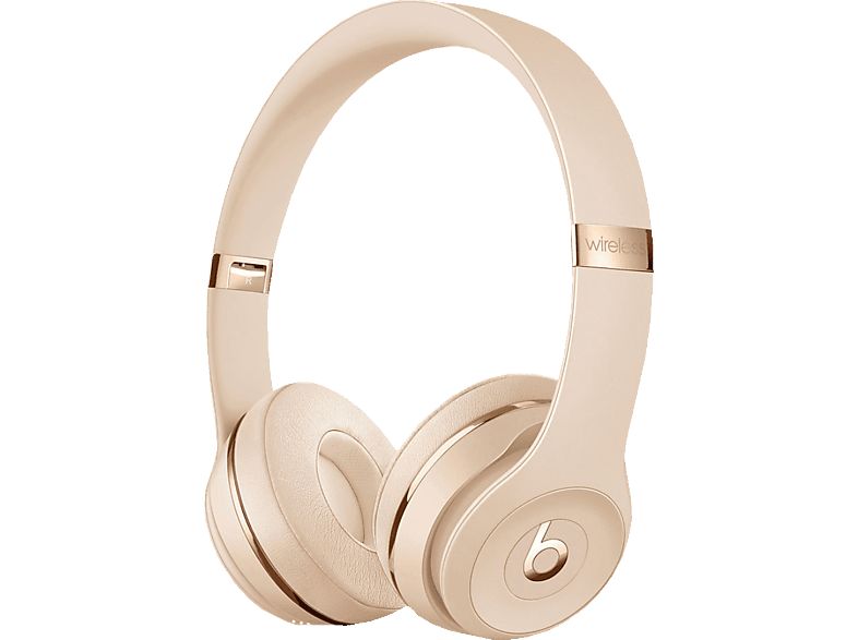 BEATS Solo3, On-ear Kopfhörer Bluetooth Satin Gold | MediaMarkt