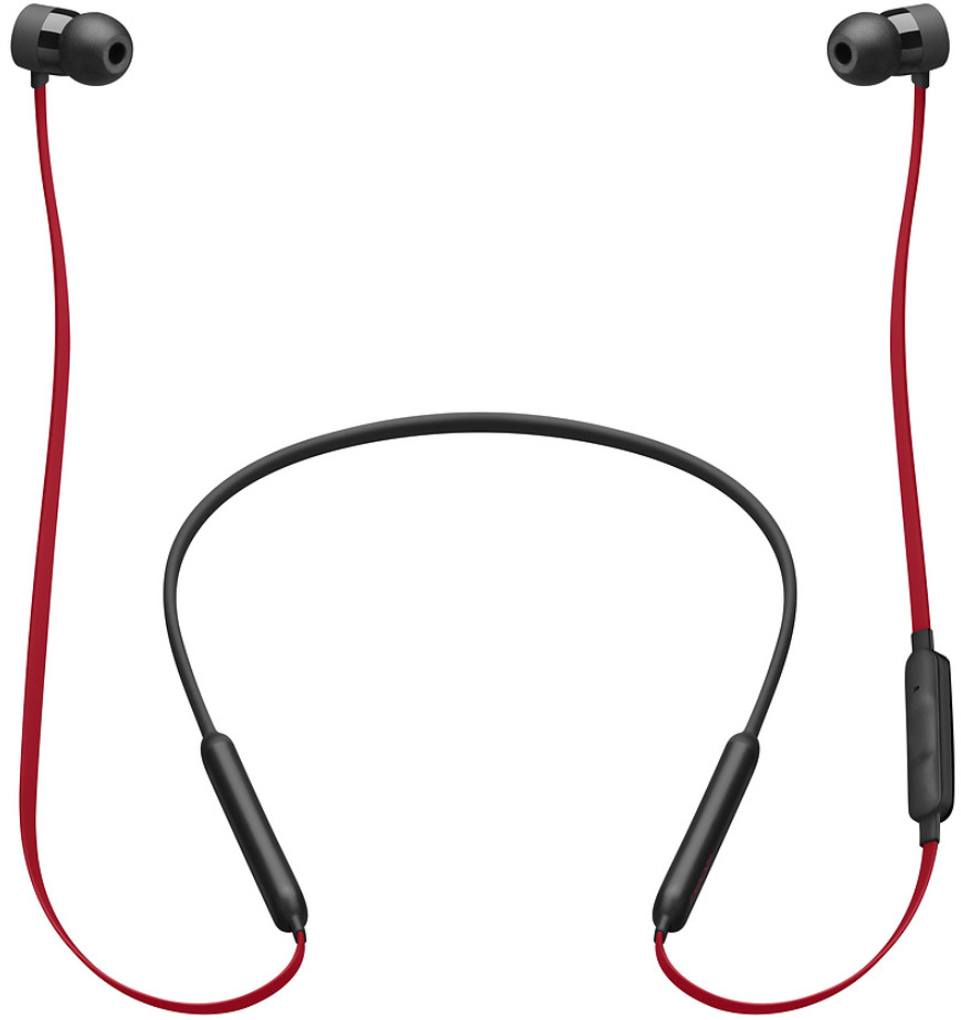 BEATS BeatsX, In-ear Kopfhörer Bluetooth Schwarz/Rot