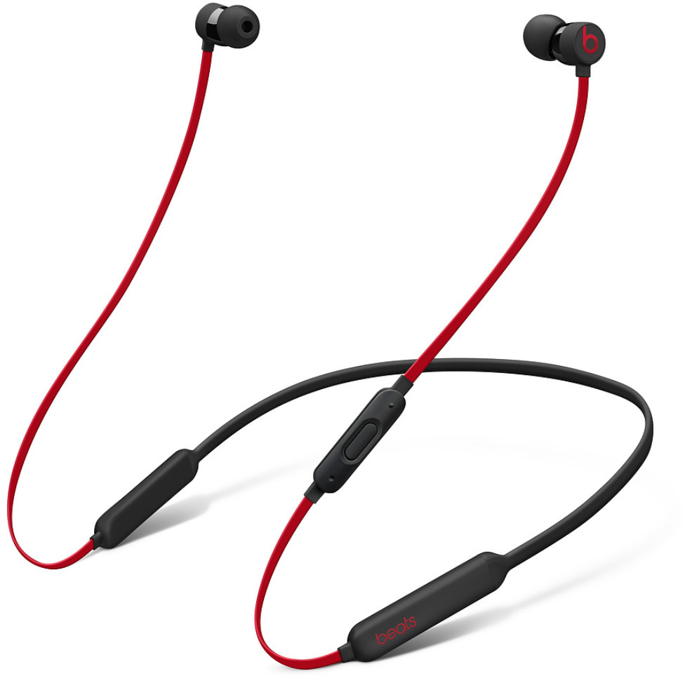 BEATS BeatsX, In-ear Kopfhörer Bluetooth Schwarz/Rot