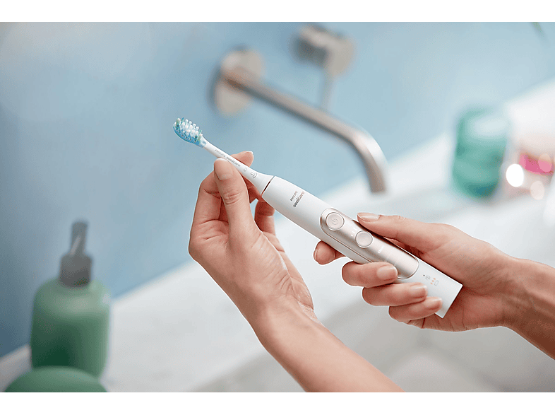 PHILIPS Sonicare HX9601/03 ExpertClean 7300 Elektrische Zahnbürste