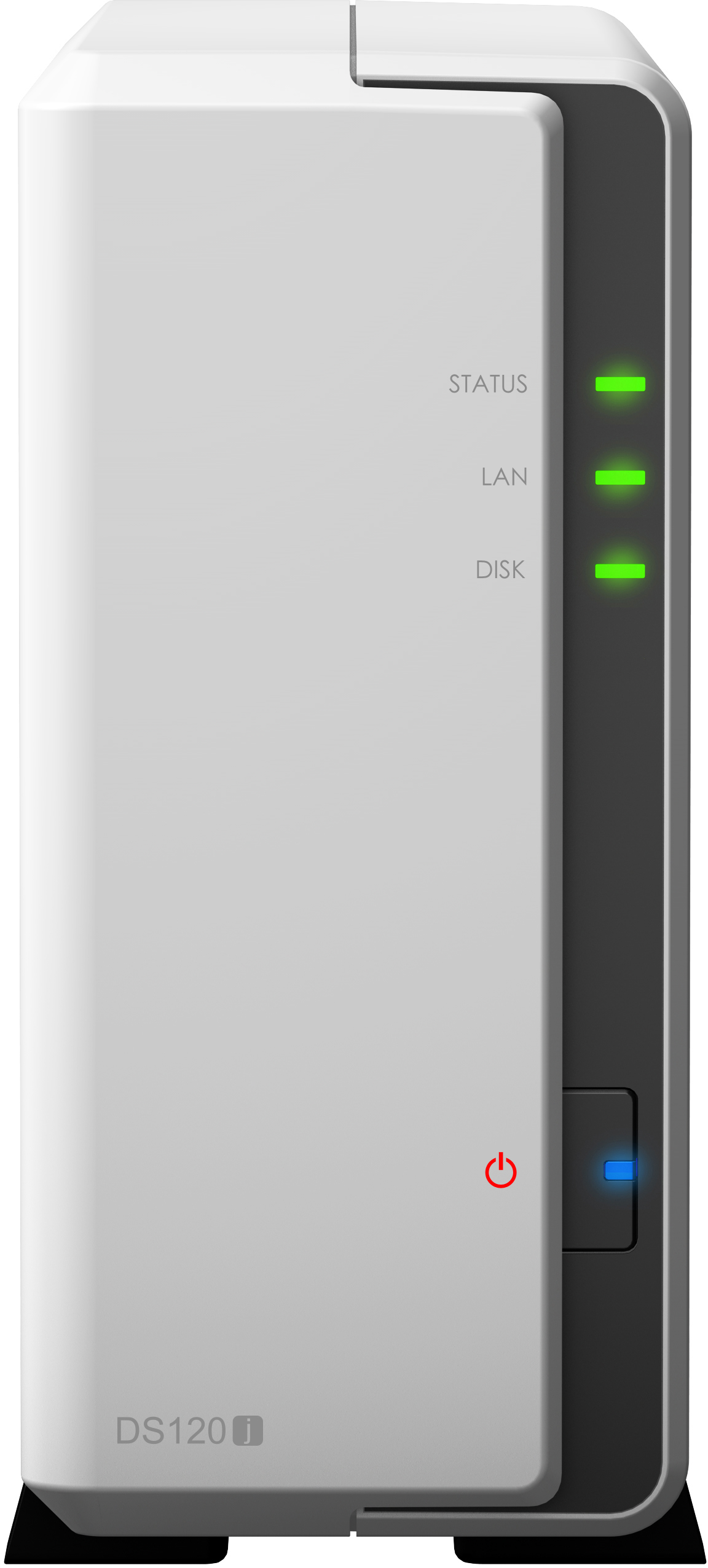 SYNOLOGY DS120j NAS 3,5 Zoll Anzahl Festplattenschächte: 1 Weiß}