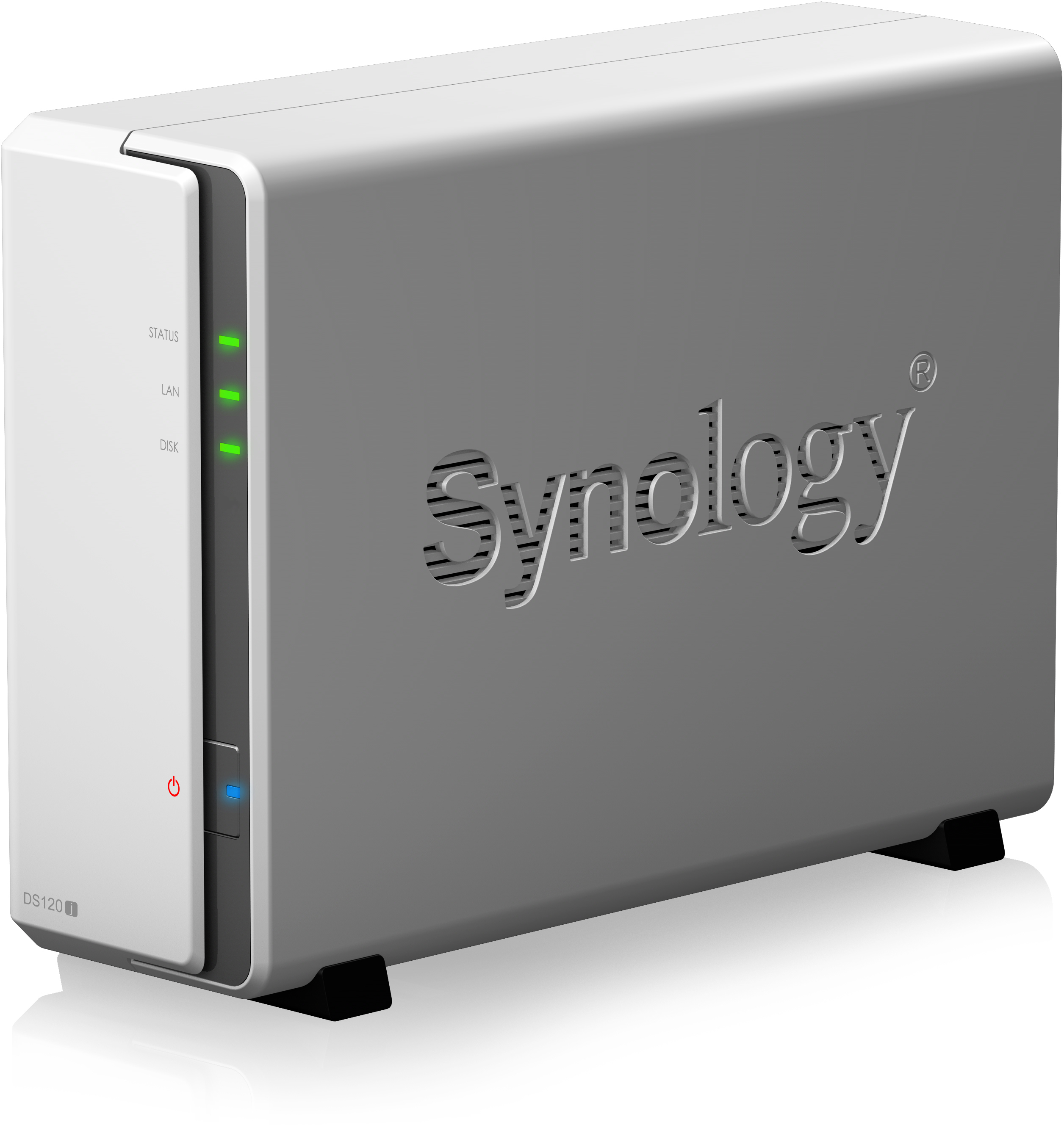 SYNOLOGY DS120j NAS 3,5 Zoll Anzahl Festplattenschächte: 1 Weiß}