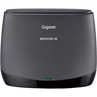 GIGASET DECT Repeater HX - DECT-Basisstationen und DECT-/CAT-iq Router (Schwarz)