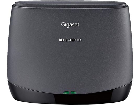 GIGASET DECT Repeater HX - DECT-Basisstationen und DECT-/CAT-iq Router (Schwarz)