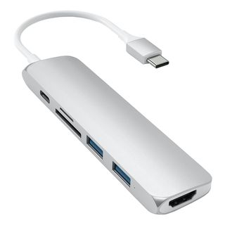 SATECHI ST-SCMA2S - Adaptateur USB (Argent)