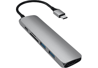 SATECHI USB-C Slim Alu Multiport Hub V2 HDMI