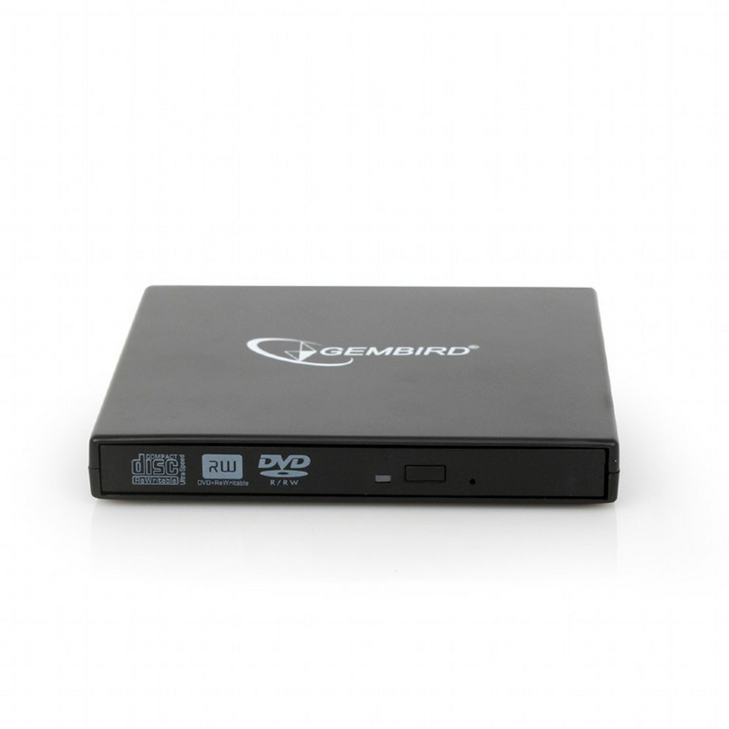 Unidad DVD externa - Gembird External Drive, USB, Para PC, CD, DVD, Externo, Negro
