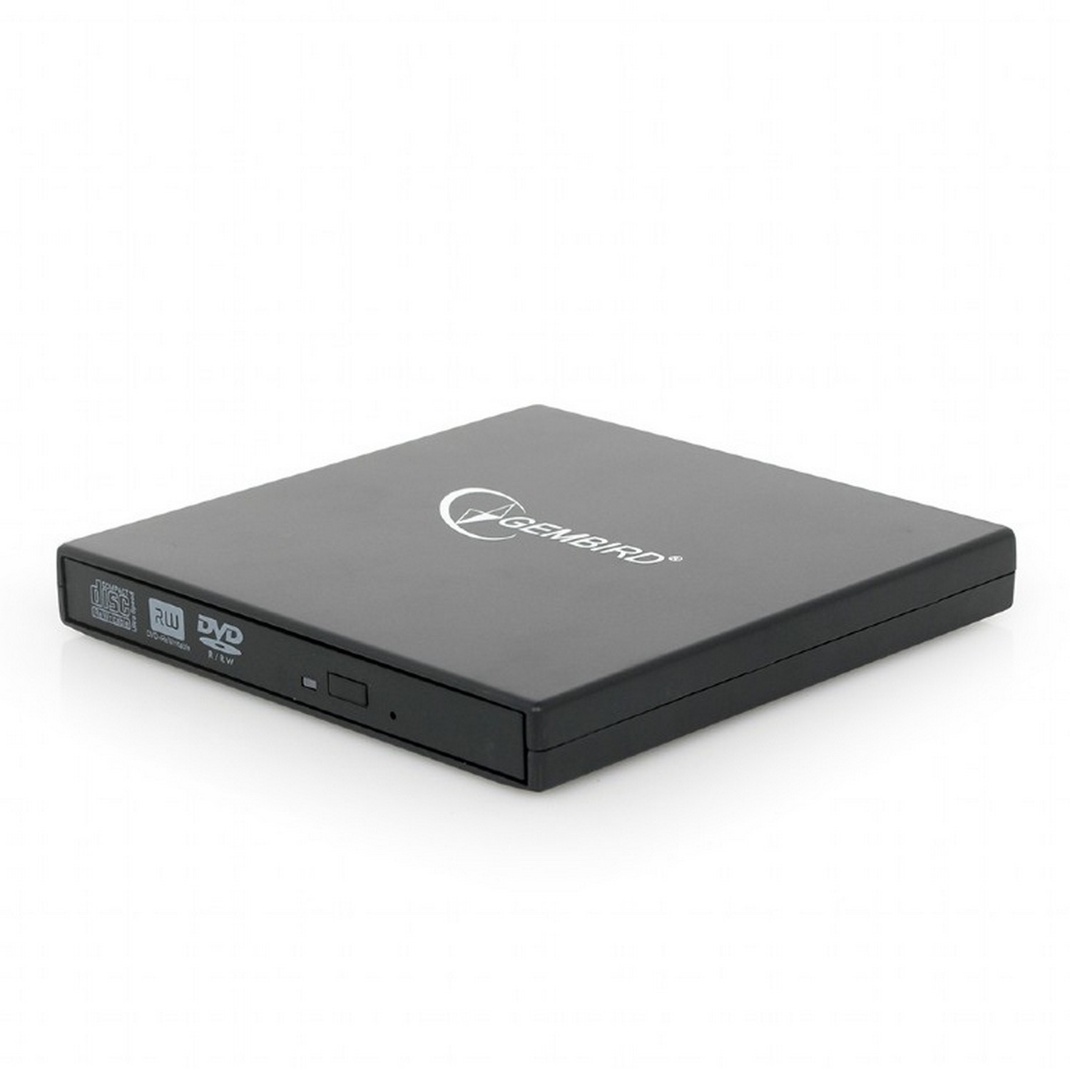 Unidad DVD externa - Gembird External Drive, USB, Para PC, CD, DVD, Externo, Negro