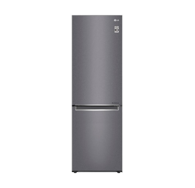 Frigorífico combi - LG GBP31DSLZN, 374 l, No Frost, 186 cm, DOORCooling, NatureFRESH, LINEARCooling, Inox