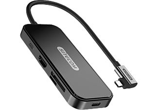 SITECOM Adaptateur USB + USB-C + HDMI + Jack + SD/MicroSD (CN-393)
