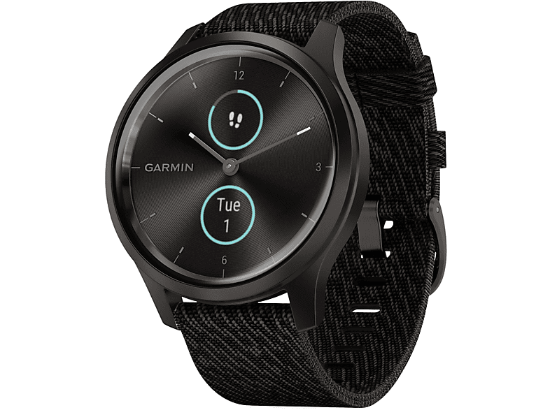 Smartwatch - Garmin Vivomove Style, Bluetooth® Smart and ANT+®, Negro