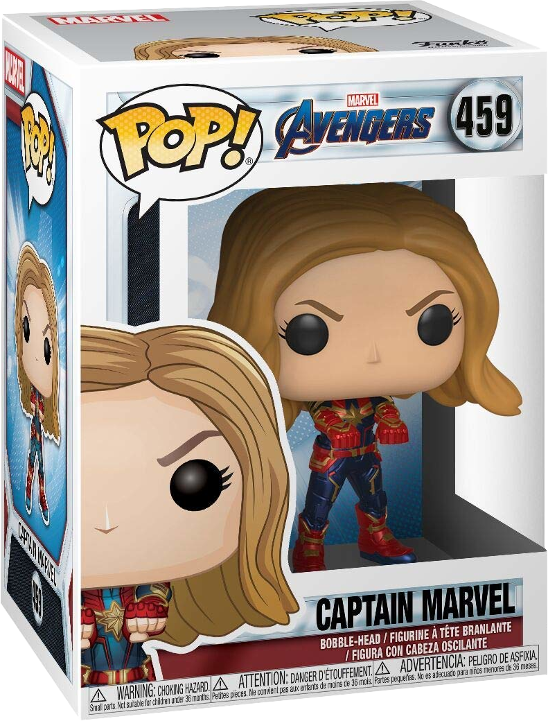 FUNKO POP! Bobble: Avengers Endgame: Captain Marvel - Figure collettive (Multicolore)